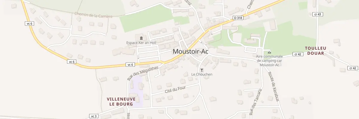 Plan du 3B Rue des Megalithes à Moustoir-Ac