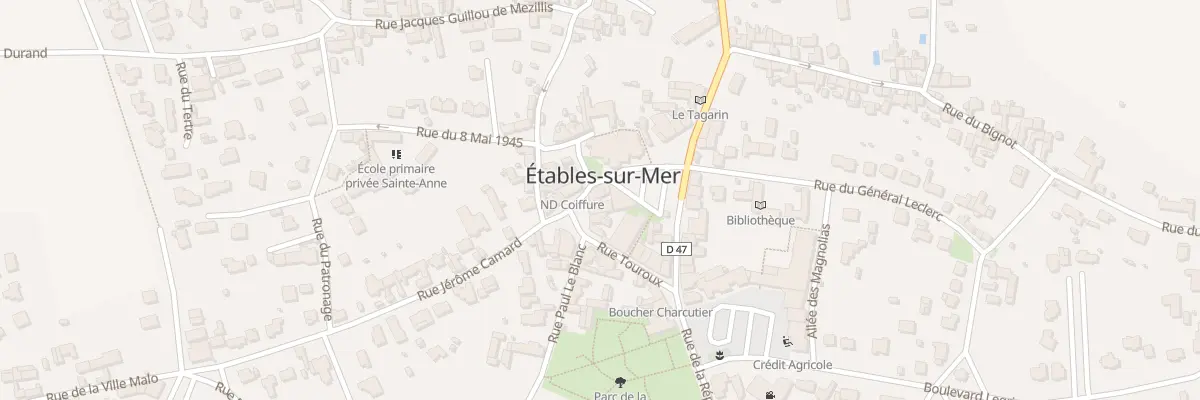 Plan du 7 Pl de l’Eglise Notre Dame à Binic-Étables-sur-Mer