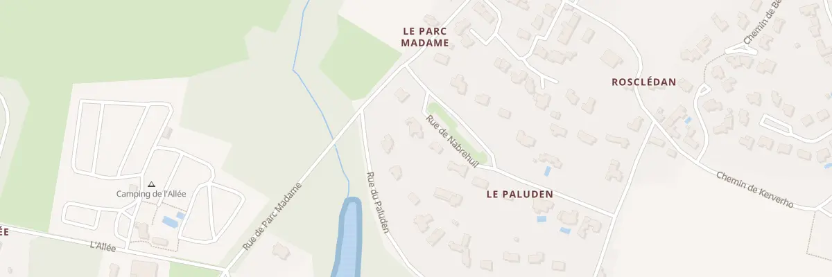 Plan du 15 Rue de Nabrehuil à Arradon