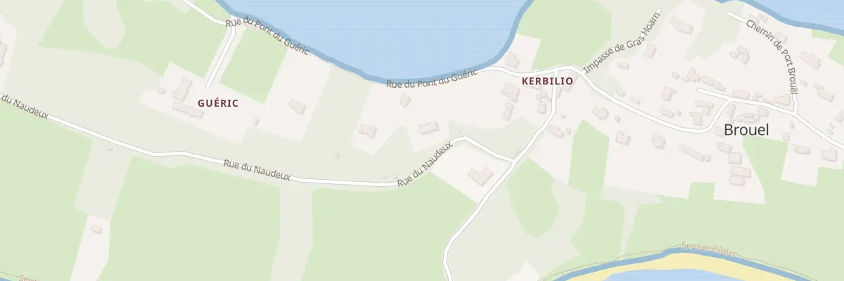 Plan du 5649 Brouel à Île-aux-Moines