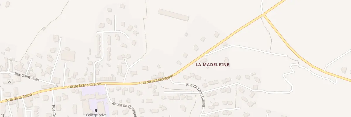 Plan du 45 Rue de la Madeleine à Grand-Champ