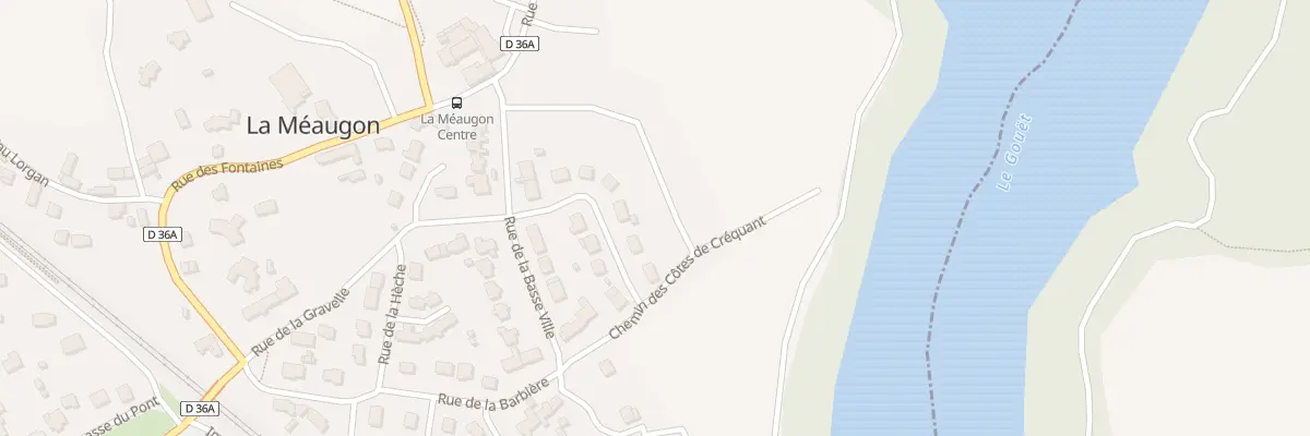 Plan du 16 Rue du Verger du Bourg à La Méaugon