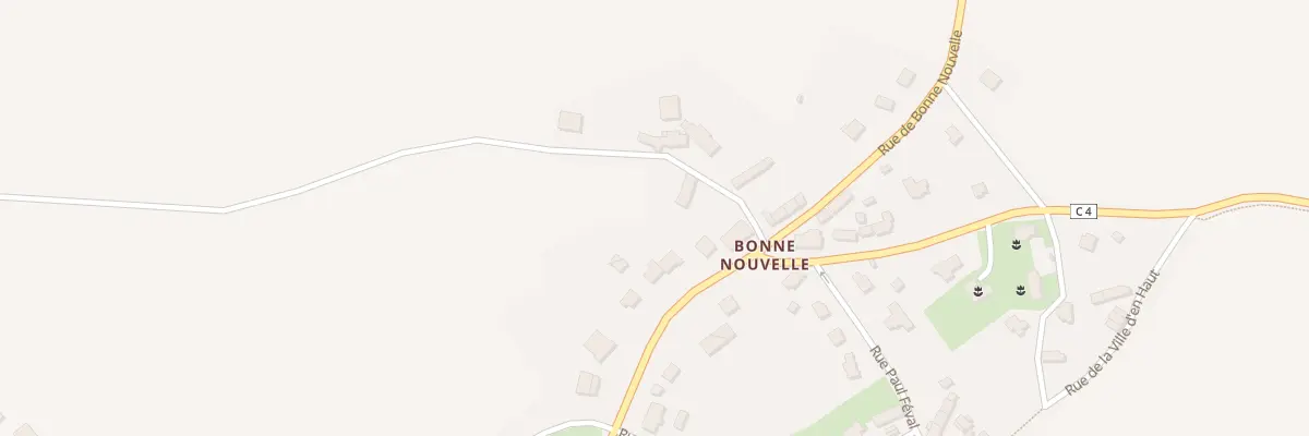 Plan du 2 Rue du Pommier à Uzel