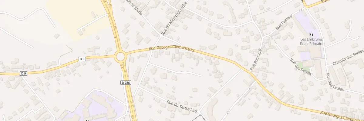 Plan du 93 Rue Georges Clémenceau à Saint-Quay-Portrieux