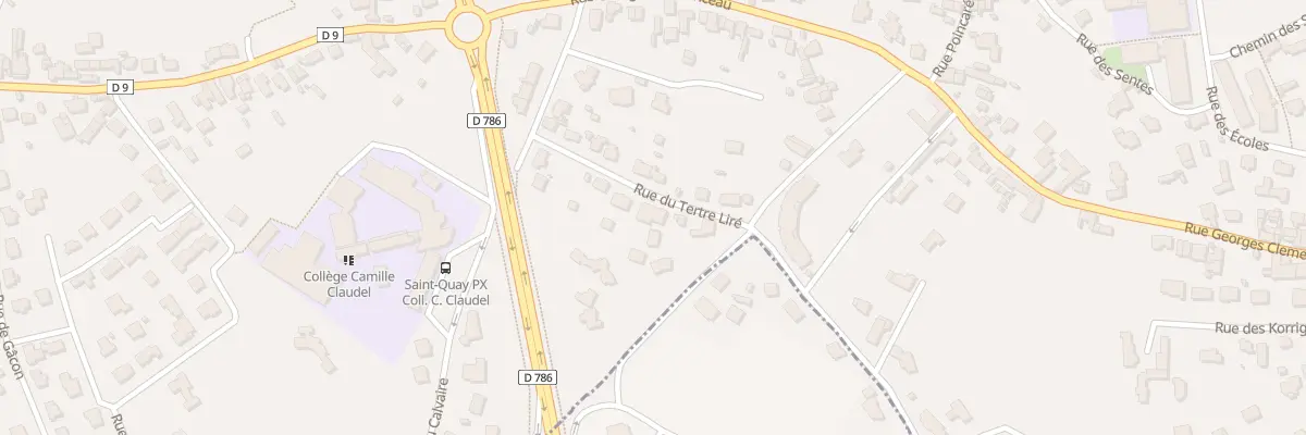 Plan du 3 Rue du Tertre Liré à Saint-Quay-Portrieux