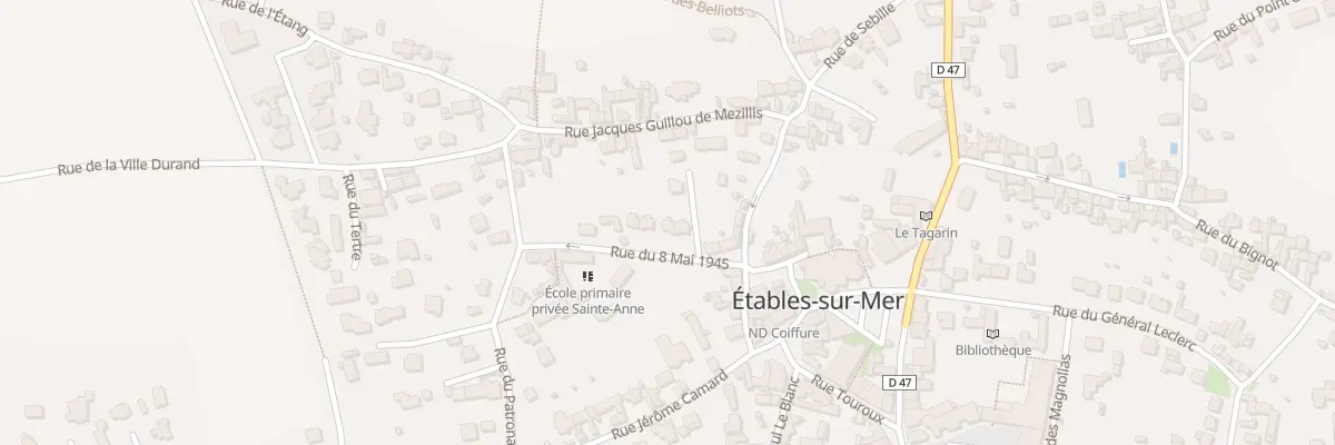 Plan du 6 Rue du 8 Mai 1945 à Binic-Étables-sur-Mer