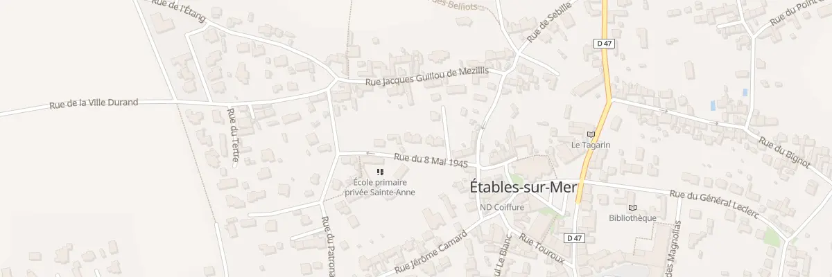 Plan du 8 Rue du 8 Mai 1945 à Binic-Étables-sur-Mer