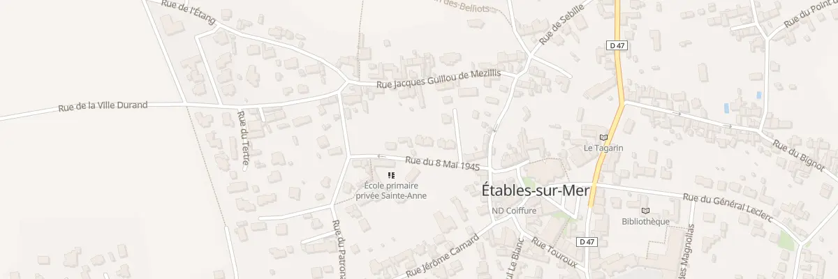 Plan du 8B Rue du 8 Mai 1945 à Binic-Étables-sur-Mer