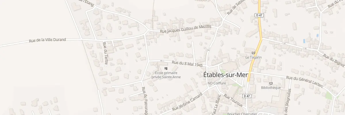 Plan du 10 Rue du 8 Mai 1945 à Binic-Étables-sur-Mer