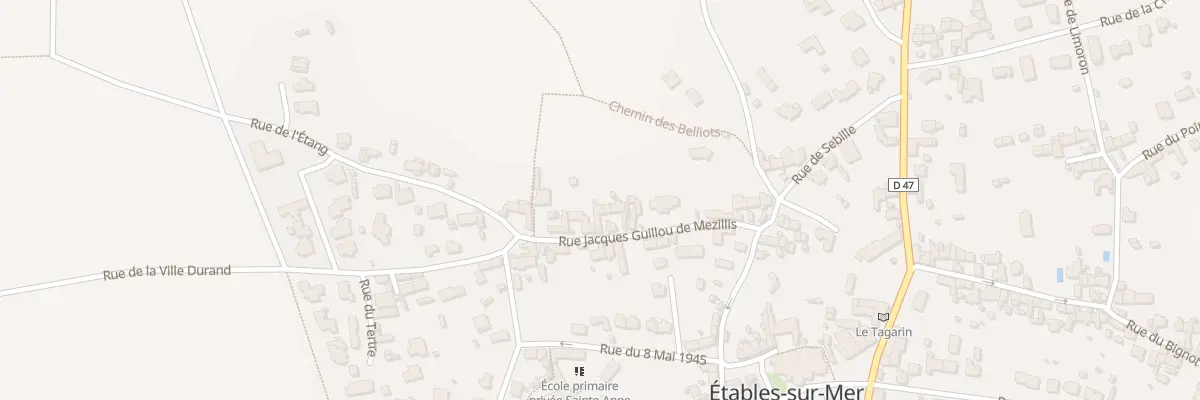 Plan du 18 Rue Guillou de Mézillis à Binic-Étables-sur-Mer