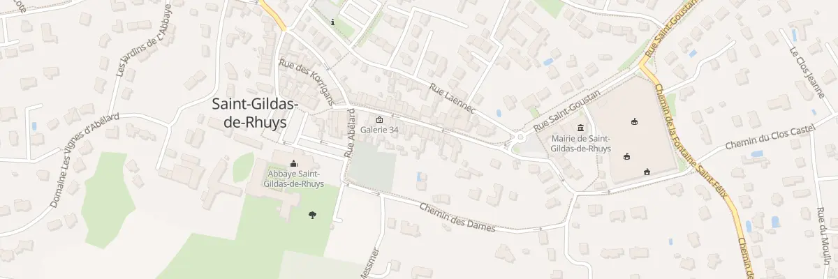 Plan du 16 Rue du Gen de Gaulle à Saint-Gildas-de-Rhuys