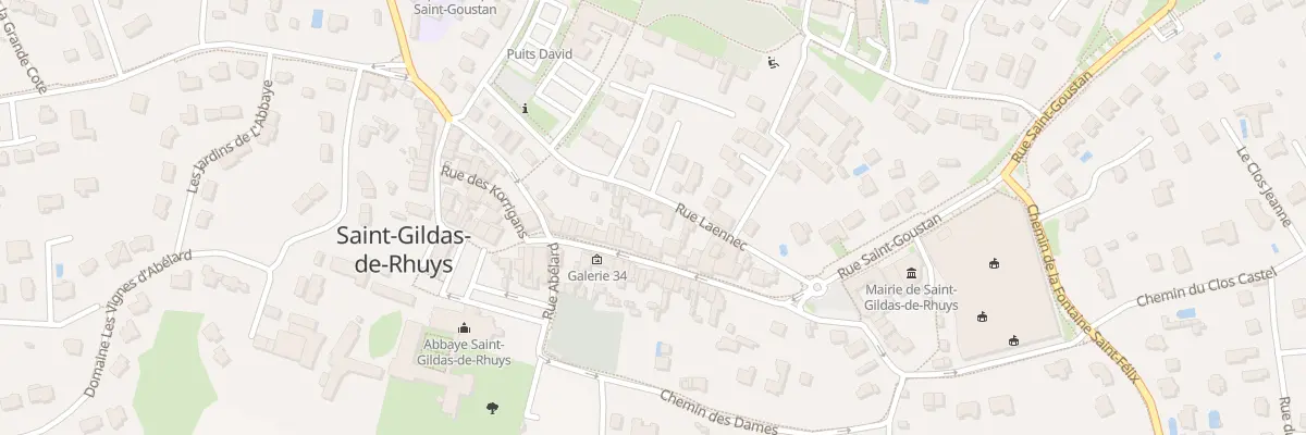 Plan du 17 Rue Laënnec à Saint-Gildas-de-Rhuys