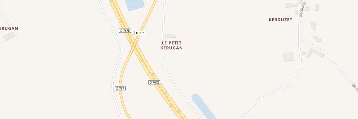 Plan du 13 Porh Le Gal à Moréac
