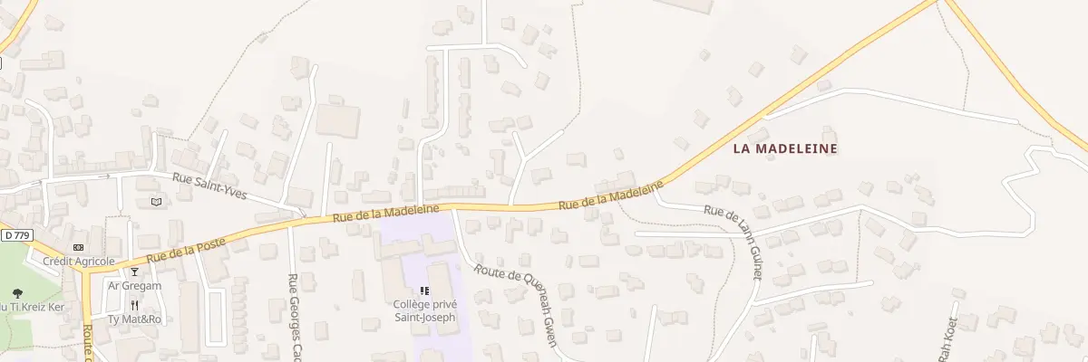 Plan du 2 Imp de la Madeleine à Grand-Champ