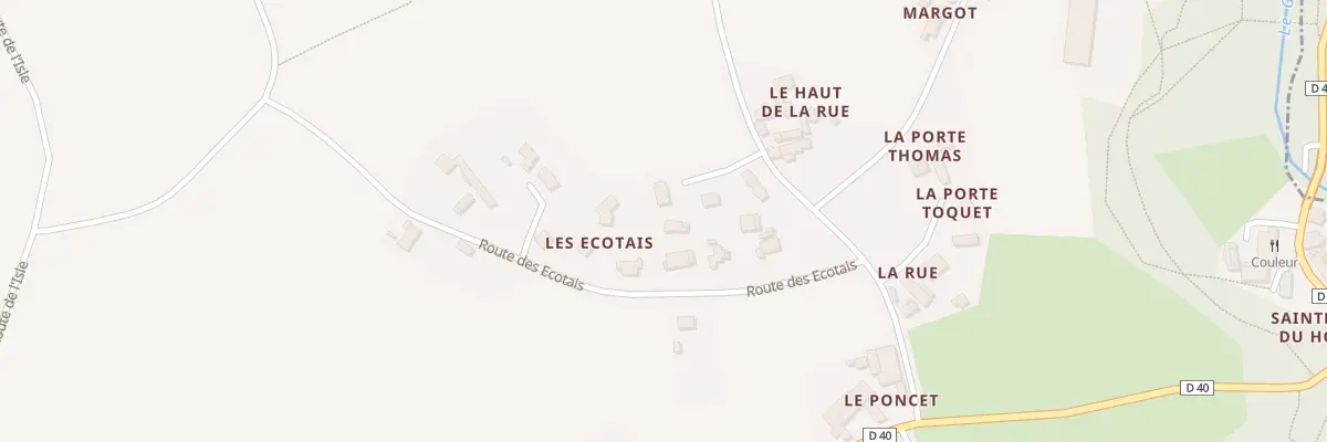 Plan du 37 Imp du Haut de la Rue à Plaine-Haute