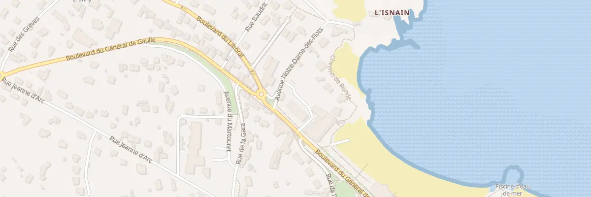 Plan du 12 Bd du Gen de Gaulle à Saint-Quay-Portrieux