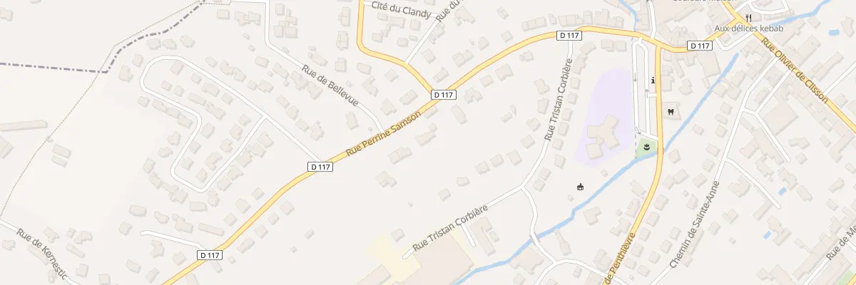 Plan du 3 Rue Perrine Samson à Locminé