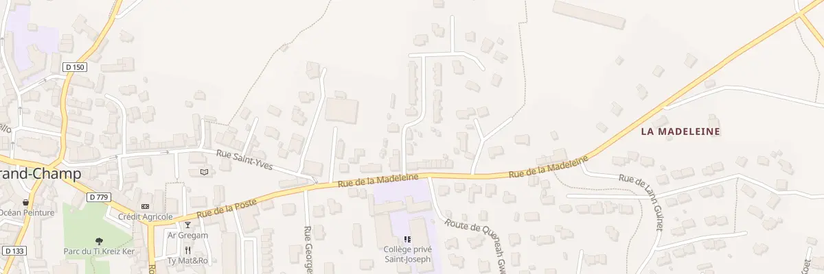 Plan du 4 Rue Victor Hugo à Grand-Champ