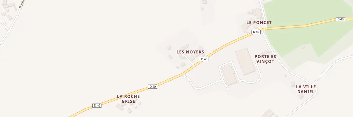 Plan du 5047 Les Noyers à Plaine-Haute