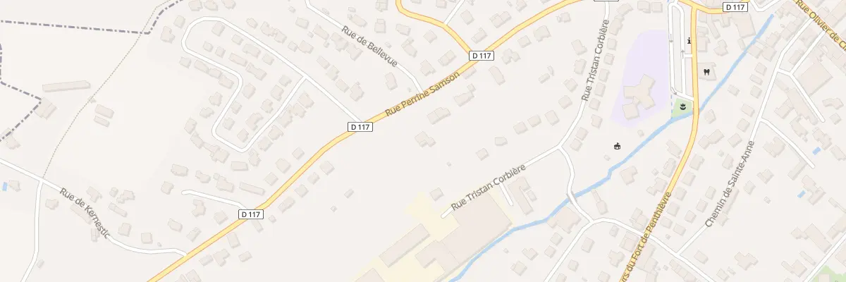Plan du 7 Rue Perrine Samson à Locminé