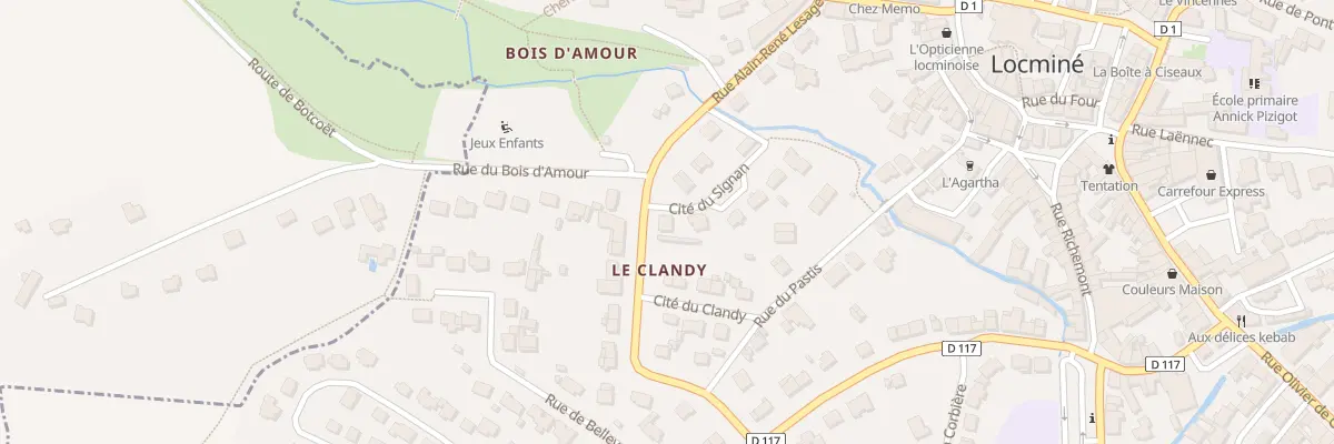 Plan du 14 Res du Signan à Locminé