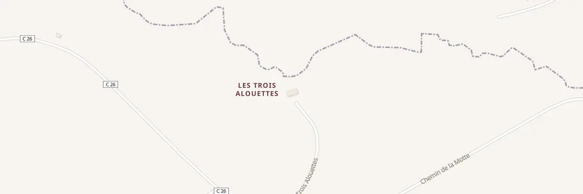 Plan du 4 Les Trois Alouettes à Hémonstoir