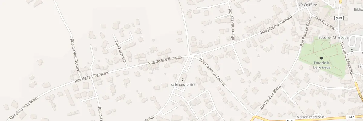 Plan du 2 Rue du Chemin de Fer à Binic-Étables-sur-Mer