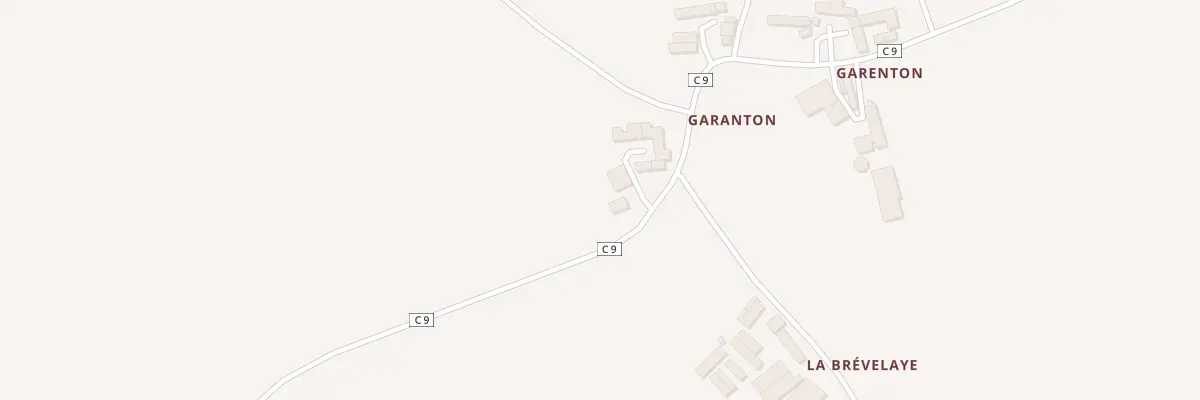 Plan du 26 Garanton à Trévé