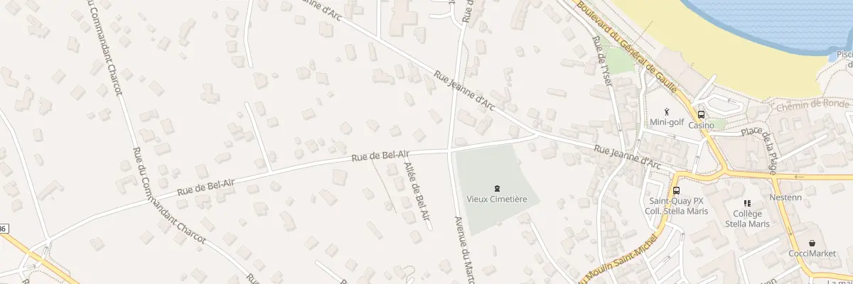 Plan du 10 Rue de Bel Air à Saint-Quay-Portrieux