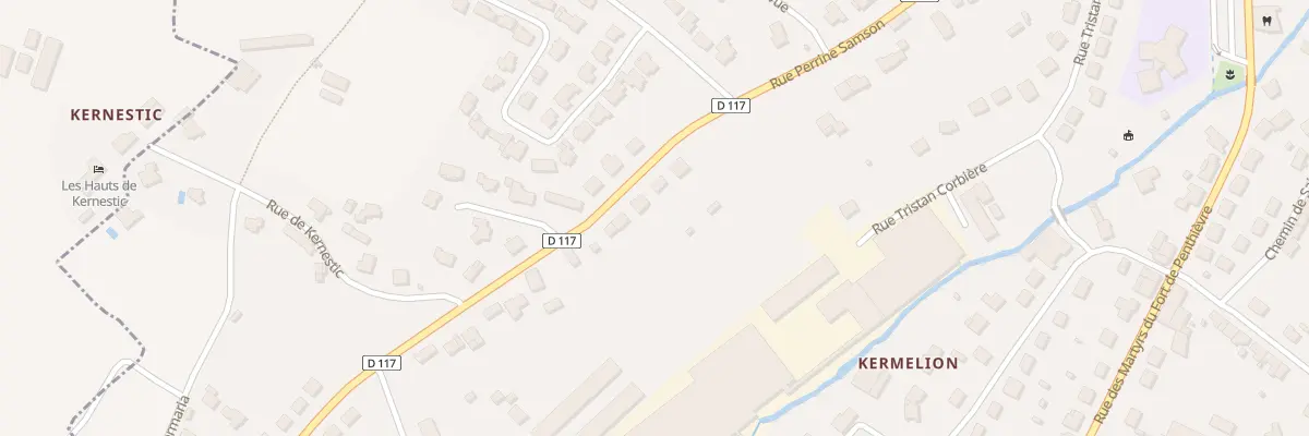 Plan du 21 Rue Perrine Samson à Locminé