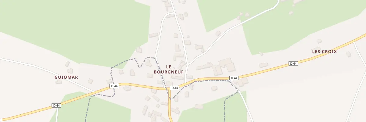 Plan du 5136 Le Bourgneuf à Plœuc-L’Hermitage