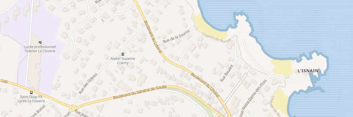 Plan du 22 Bd du Littoral à Saint-Quay-Portrieux