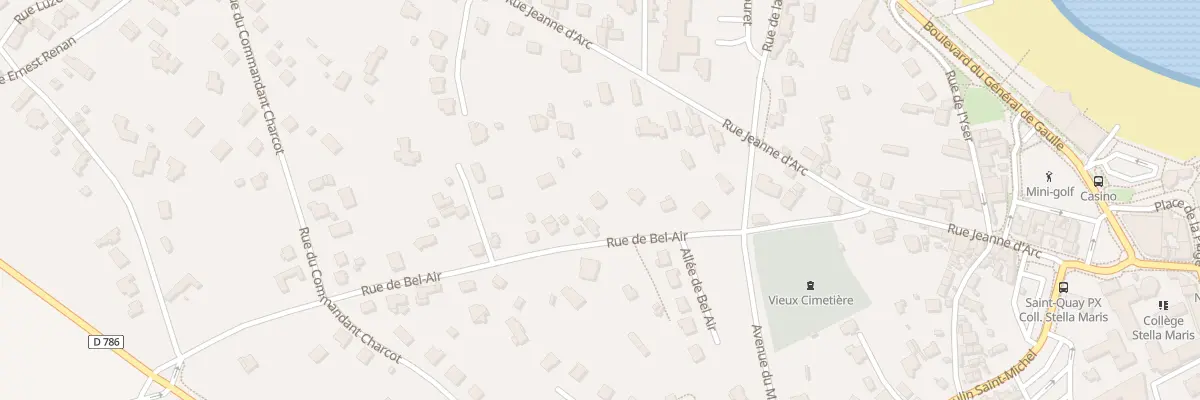 Plan du 14 Rue de Bel Air à Saint-Quay-Portrieux