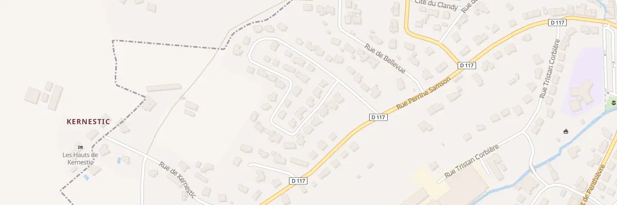 Plan du 27 Rue Jean Monnet à Locminé