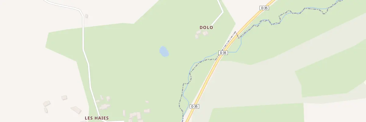 Plan de Dolo à Saint-Hervé