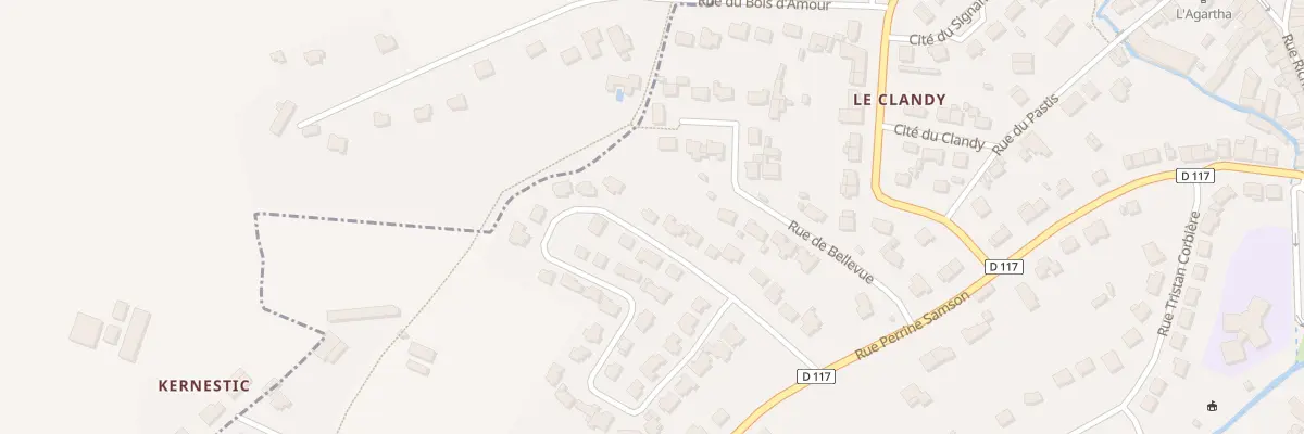 Plan du 18 Rue Jean Monnet à Locminé