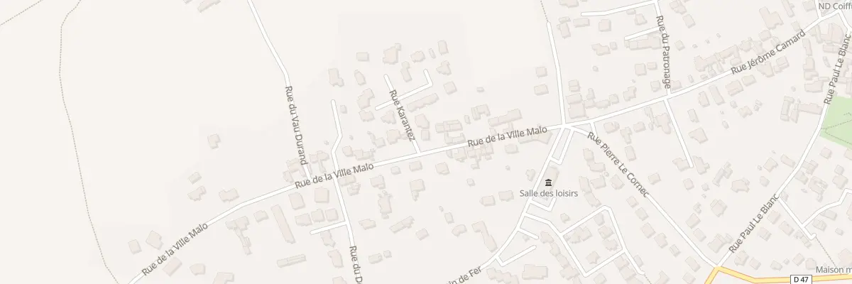 Plan du 2 Rue Karantez à Binic-Étables-sur-Mer
