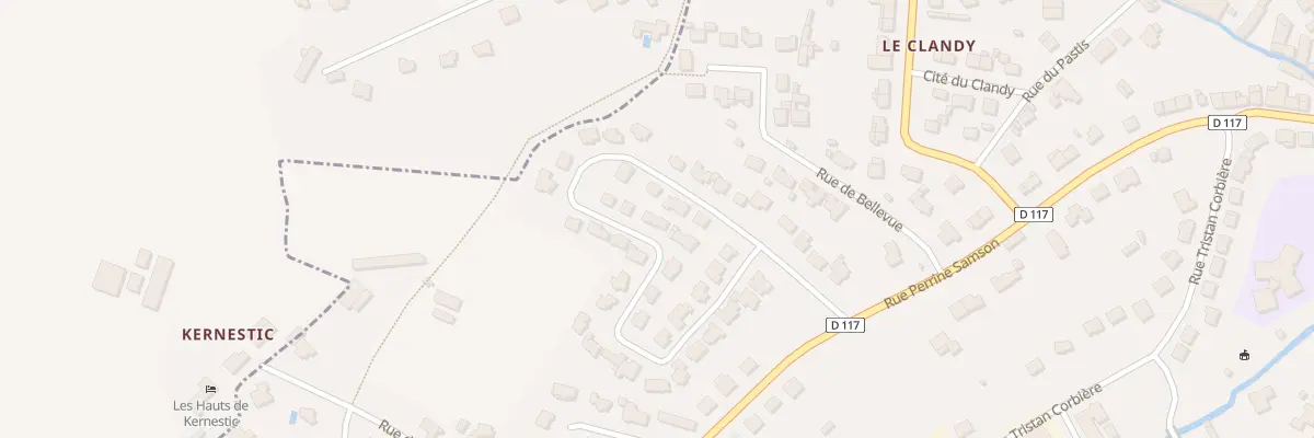 Plan du 13 Rue Jean Monnet à Locminé
