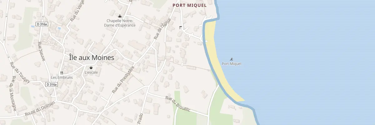Plan du 5602 Rue de la Fontaine à Île-aux-Moines