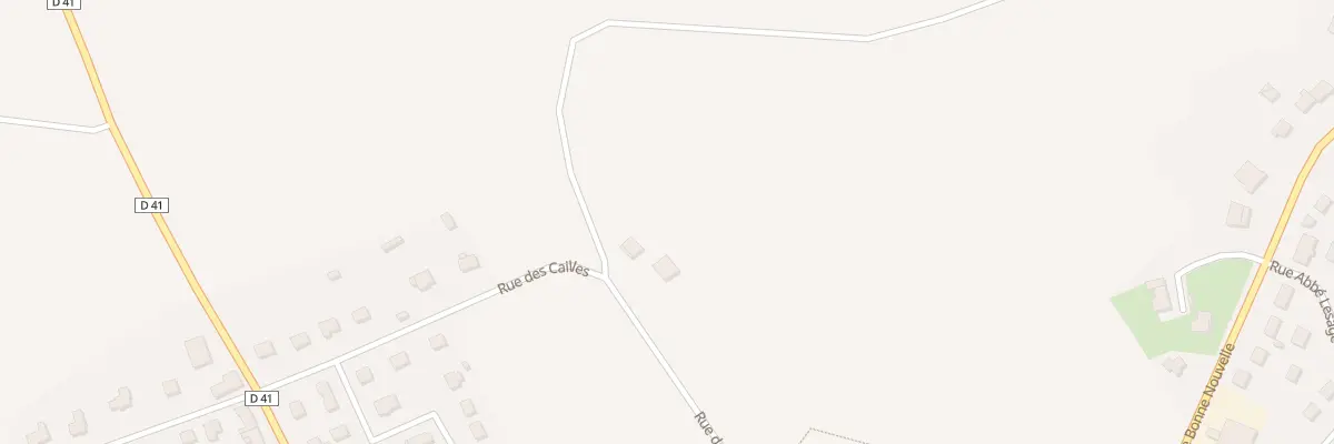Plan du 5 Rue des Cailles à Uzel