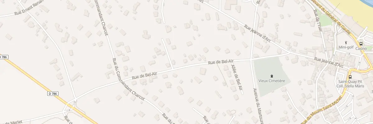 Plan du 22 Rue de Bel Air à Saint-Quay-Portrieux