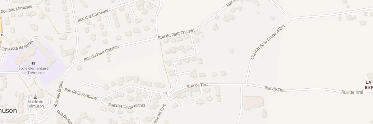 Plan du 4 Rue du Marais à Trémuson