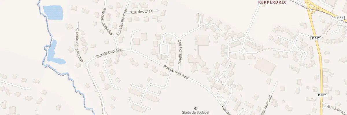 Plan du 3 Res Albert de Mun à Locminé