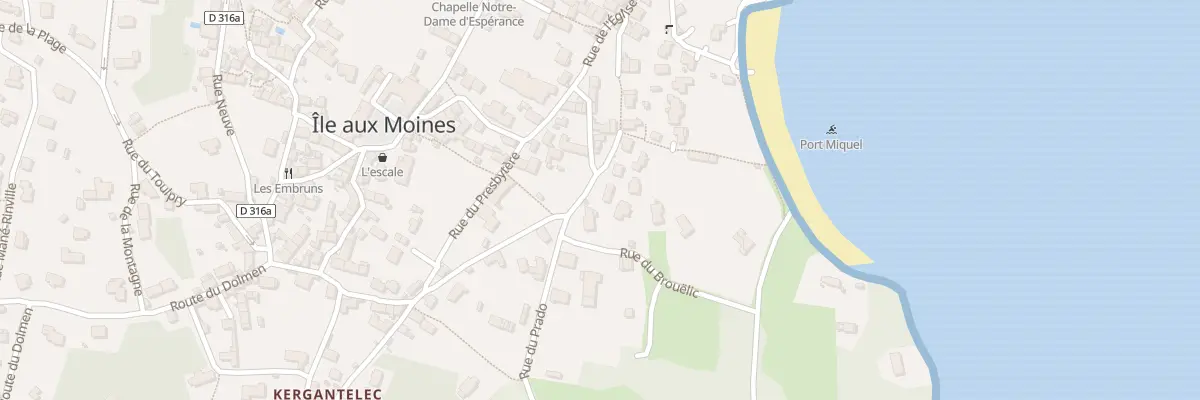 Plan du 5171 Rue du Rest à Île-aux-Moines