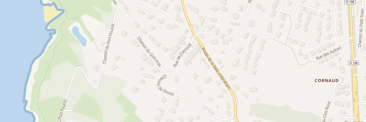 Plan du 13 Rue de Cornaud à Saint-Gildas-de-Rhuys