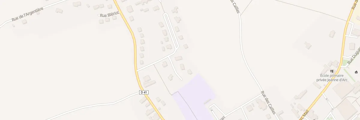 Plan du 7 Rue Lot Hameau de Bourienne à Uzel