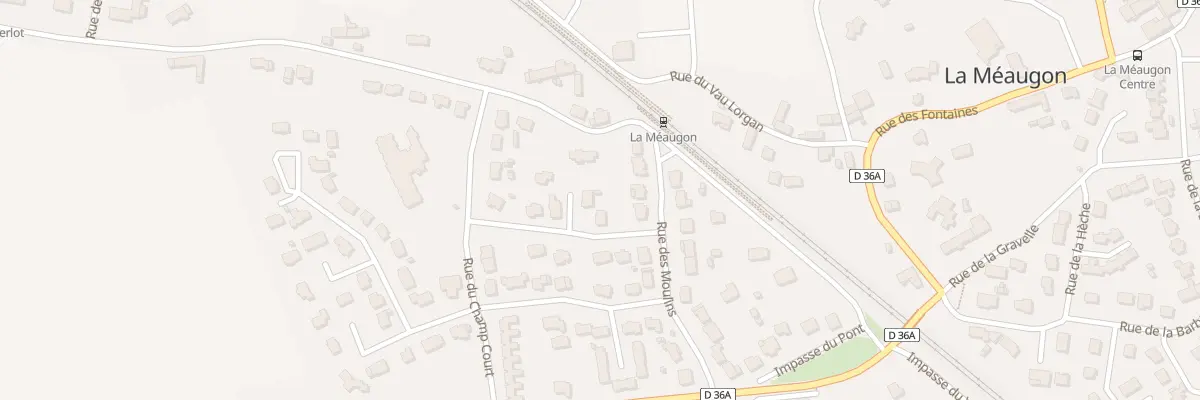 Plan du 4 Rue de la Terre aux Morels à La Méaugon