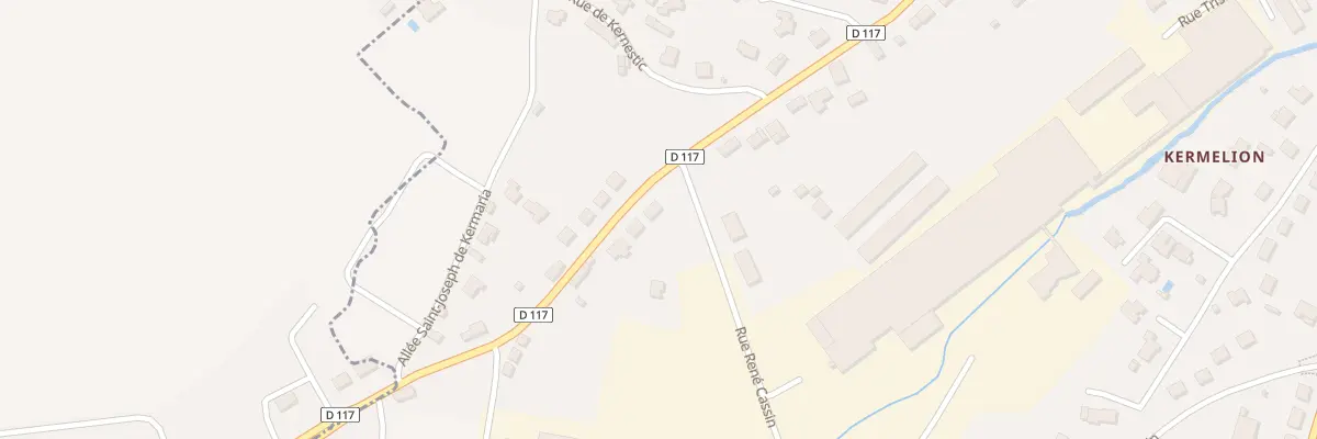 Plan du 47 Rue Perrine Samson à Locminé