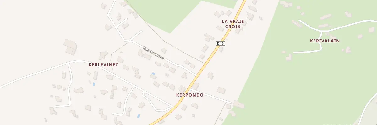 Plan du 4 Rue Glenmor à Locminé