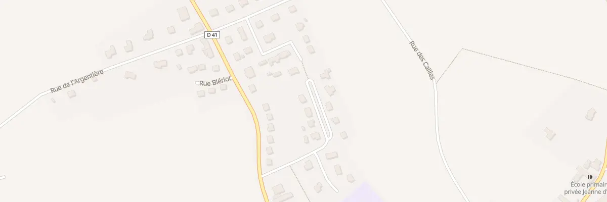 Plan du 15 Rue Lot Hameau de Bourienne à Uzel